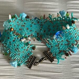 Turquoise Beaded Bracelet